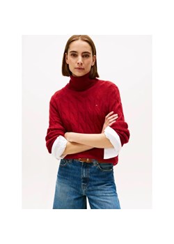 Tommy Hilfiger Wełniany golf | Loose fit ze sklepu Gomez Fashion Store w kategorii Swetry damskie - zdjęcie 186647006