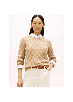 Tommy Hilfiger Wełniany sweter | Regular Fit ze sklepu Gomez Fashion Store w kategorii Swetry damskie - zdjęcie 186647027
