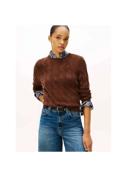 Tommy Hilfiger Wełniany sweter | Regular Fit ze sklepu Gomez Fashion Store w kategorii Swetry damskie - zdjęcie 186647028