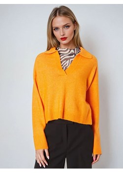 Monki Sweter w kolorze pomarańczowym ze sklepu Limango Polska w kategorii Swetry damskie - zdjęcie 186648065