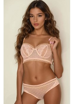 Beżowy 2-częściowy komplet bielizny damskiej Naretan LC 90611, Kolor beżowy, Rozmiar S/M, LivCo Corsetti Fashion ze sklepu Intymna w kategorii Komplety bielizny damskiej - zdjęcie 186648919