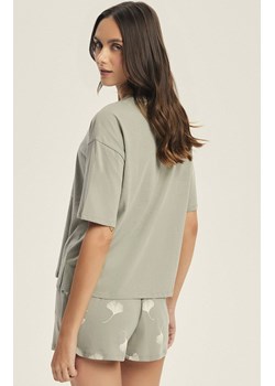 Esotiq krótka piżama damska Cervia 43844-07X, Kolor zielony-wzór, Rozmiar L, Esotiq - id: 219948 - marki Esotiq - 186649016 Esotiq krótka piżama damska Cervia 43844-07X, Kolor zielony-wzór, Rozmiar L, Esotiq ze sklepu Intymna w kategorii Piżamy damskie - zdjęcie 186649016