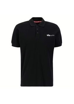 Koszulka Alpha Industries Basic Polo 10660003 - czarna ze sklepu streetstyle24.pl w kategorii T-shirty męskie - zdjęcie 186649676