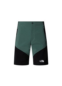 Spodenki męskie The North Face Felik 0A825XLFW1 - zielono-czarne ze sklepu streetstyle24.pl w kategorii Spodenki męskie - zdjęcie 186649686