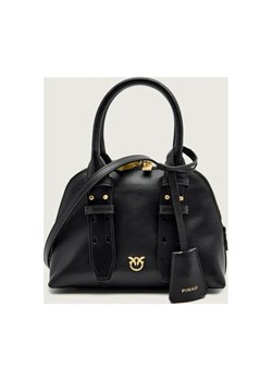 Pinko Skórzany kuferek BOWLING BAG ZIP MINI ze sklepu Gomez Fashion Store w kategorii Kuferki - zdjęcie 186649796