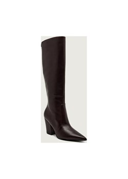 Guess Skórzane kozaki na słupku NARIEL ze sklepu Gomez Fashion Store w kategorii Kozaki damskie - zdjęcie 186649807