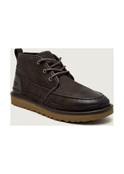 UGG Skórzane buty wysokie M NEUMEL MOC | z dodatkiem wełny ze sklepu Gomez Fashion Store w kategorii Buty zimowe męskie - zdjęcie 186649839