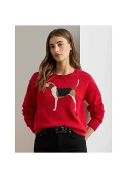 LAUREN RALPH LAUREN Sweter Foxhound Intarsia | Loose fit ze sklepu Gomez Fashion Store w kategorii Swetry damskie - zdjęcie 186649938