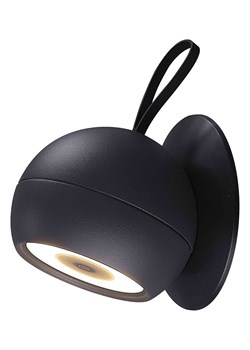 lumisky Lampa zewnętrzna LED &quot;Orby&quot; w kolorze czarnym - Ø 11 x wys. 14,5 cm ze sklepu Limango Polska w kategorii Dekoracje i akcesoria ogrodowe - zdjęcie 186651055