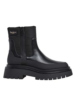Pepe Jeans FOOTWEAR Botki "Queen" w kolorze czarnym ze sklepu Limango Polska w kategorii Botki - zdjęcie 186651278