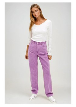 Monki Dżinsy - Comfort fit - w kolorze fioletowym ze sklepu Limango Polska w kategorii Jeansy damskie - zdjęcie 186651845