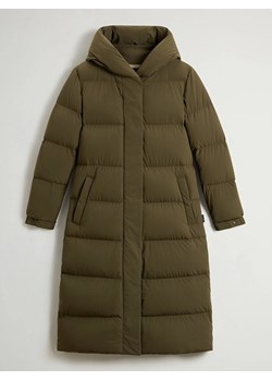 Woolrich Płaszcz puchowy &quot;Cloud Madison&quot; w kolorze khaki ze sklepu Limango Polska w kategorii Kurtki damskie - zdjęcie 186652346