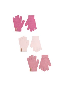 Rękawiczki Beverly Hills Polo Club CEO-ACCCS-BHPC-03(3-PACK) Różowy ze sklepu eobuwie.pl w kategorii Rękawiczki dziecięce - zdjęcie 186652705