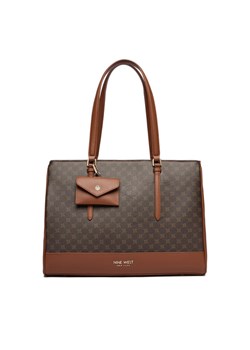 Torebka Nine West C-TANANA-KY253 Brązowy ze sklepu eobuwie.pl w kategorii Torby Shopper bag - zdjęcie 186652749