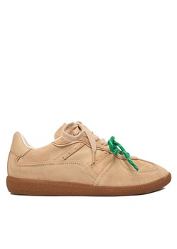 Nokwol Sneakersy August Beżowy ze sklepu MODIVO w kategorii Buty sportowe damskie - zdjęcie 186655166