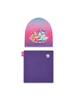 Paw Patrol Komplet czapka i komin CEO-ACCCS-AW25-316PAW Fioletowy ze sklepu MODIVO w kategorii Czapki dziecięce - zdjęcie 186655175