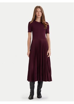 BOSS Sukienka codzienna Fadridi 50535658 Fioletowy Regular Fit ze sklepu MODIVO w kategorii Sukienki - zdjęcie 186655266
