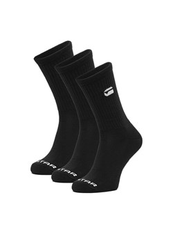 G-Star Raw Skarpety długie CEO_AS_G-STAR_313_W_AW25 (3-PACK) Czarny ze sklepu MODIVO w kategorii Skarpetki męskie - zdjęcie 186655388