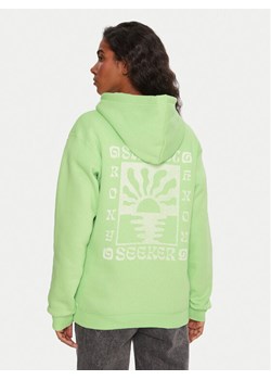 Roxy Bluza Surf Stoked ERJFT05021 Zielony Regular Fit - id: 0000305646385 - marki ROXY - 186655389 Roxy Bluza Surf Stoked ERJFT05021 Zielony Regular Fit ze sklepu MODIVO w kategorii Bluzy damskie - zdjęcie 186655389