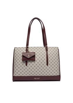 Nine West Torebka C-TANANA-KY253 Bordowy ze sklepu MODIVO w kategorii Torby Shopper bag - zdjęcie 186655397