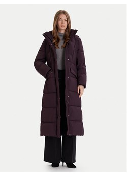 BOSS Płaszcz zimowy Pamaxi4 50546844 Fioletowy Regular Fit ze sklepu MODIVO w kategorii Płaszcze damskie - zdjęcie 186655497