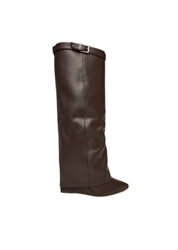 Steve Madden Kozaki Corenne SM11003418 Brązowy ze sklepu MODIVO w kategorii Kozaki damskie - zdjęcie 186655616