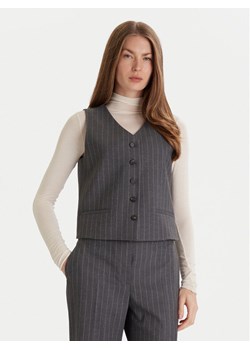 Tommy Hilfiger Kamizelka WW0WW46661 Szary Regular Fit ze sklepu MODIVO w kategorii Kamizelki damskie - zdjęcie 186655668