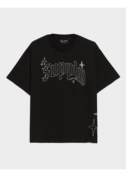 SUPPLY&amp;DEMAND T-SHIRT SHARD TEE BLK-BLK ze sklepu JD Sports  w kategorii T-shirty męskie - zdjęcie 186659586