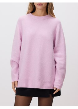 Reserved - Gładki sweter - różowy ze sklepu Reserved w kategorii Swetry damskie - zdjęcie 186660605