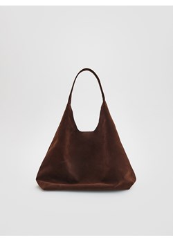 Reserved - Torebka shopper - brązowy ze sklepu Reserved w kategorii Torebki damskie - zdjęcie 186660829