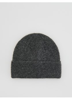 Reserved - Czapka beanie - ciemnoszary ze sklepu Reserved w kategorii Czapki zimowe damskie - zdjęcie 186660978
