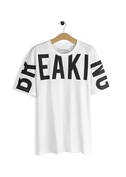 GATE Bawełniana koszulka z napisem S ze sklepu gateshop w kategorii T-shirty męskie - zdjęcie 186662019