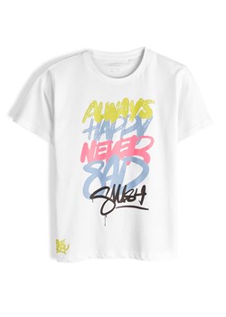GATE Bawełniana koszulka z nadrukiem 8Y ze sklepu gateshop w kategorii T-shirty chłopięce - zdjęcie 186662067
