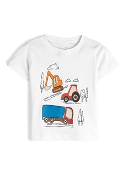 GATE Bawełniana koszulka z nadrukiem 3Y ze sklepu gateshop w kategorii T-shirty chłopięce - zdjęcie 186662086