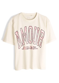 GATE T-shirt z nadrukiem 8Y ze sklepu gateshop w kategorii Bluzki dziewczęce - zdjęcie 186662099