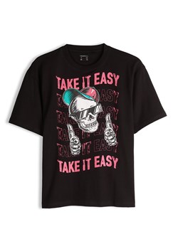 GATE T-shirt z nadrukiem 8Y ze sklepu gateshop w kategorii T-shirty chłopięce - zdjęcie 186662108
