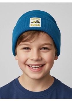 Sinsay - Czapka beanie - niebieski - id: 106FG-50X - marki Sinsay - 186665389 Sinsay - Czapka beanie - niebieski ze sklepu Sinsay w kategorii Czapki dziecięce - zdjęcie 186665389
