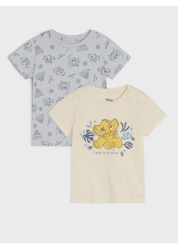Sinsay - Koszulki 2 pack Disney - kremowy ze sklepu Sinsay w kategorii Odzież dla niemowląt - zdjęcie 186665599