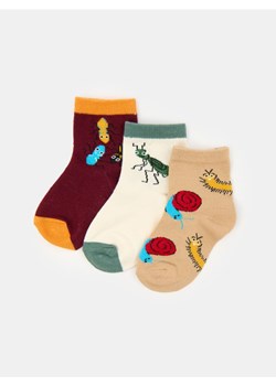 Sinsay - Skarpetki 3 pack - wielobarwny - id: 919FY-MLC - marki Sinsay - 186665925 Sinsay - Skarpetki 3 pack - wielobarwny ze sklepu Sinsay w kategorii Skarpetki dziecięce - zdjęcie 186665925