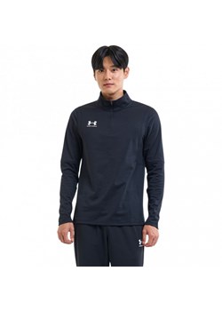 Męski longsleeve treningowy Under Armour UA M\'s Challenger Midlayer - czarny ze sklepu Sportstylestory.com w kategorii T-shirty męskie - zdjęcie 186668355
