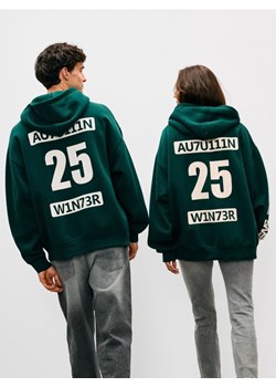 Sinsay - Bluza z kapturem - zielony ze sklepu Sinsay w kategorii Bluzy męskie - zdjęcie 186669226
