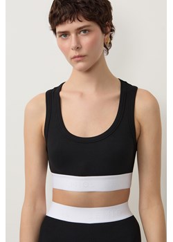 TOP DAMSKI RIB BLACK ze sklepu Jemiol w kategorii Bluzki damskie - zdjęcie 186670069