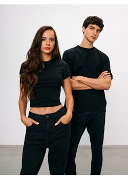 Sinsay - Jeansy cropped carrot fit - czarny ze sklepu Sinsay w kategorii Jeansy męskie - zdjęcie 186670975