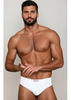 Kappa 2-pack białe slipy męskie bawełniane z wewnętrzną gumą K1101, Kolor biały, Rozmiar S, Kappa ze sklepu Primodo w kategorii Majtki damskie - zdjęcie 186671157