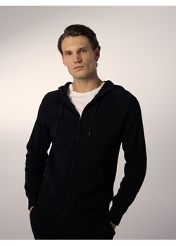 Reserved - Sweter z kapturem - czarny - id: 460GQ-99X - marki Reserved - 186671976 Reserved - Sweter z kapturem - czarny ze sklepu Reserved w kategorii Swetry męskie - zdjęcie 186671976