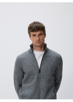 Reserved - Sweter z golfem z domieszką wełny - szary ze sklepu Reserved w kategorii Swetry męskie - zdjęcie 186672637