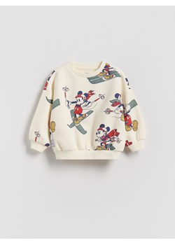 Reserved - Bluza Mickey Mouse - złamana biel - id: 164HH-01X - marki Reserved - 186672738 Reserved - Bluza Mickey Mouse - złamana biel ze sklepu Reserved w kategorii Bluzy chłopięce - zdjęcie 186672738