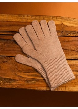 Sinsay - Rękawiczki z domieszką wełny - beżowy - id: 1338X-08M - marki Sinsay - 186674177 Sinsay - Rękawiczki z domieszką wełny - beżowy ze sklepu Sinsay w kategorii Rękawiczki damskie - zdjęcie 186674177