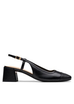 Czółenka Clarks Nyta45 Sling 26181320 Czarny ze sklepu eobuwie.pl w kategorii Czółenka - zdjęcie 186674289