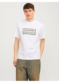 Jack &amp; Jones Koszulka w kolorze białym ze sklepu Limango Polska w kategorii T-shirty męskie - zdjęcie 186675105